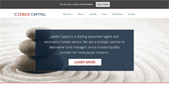 Desktop Screenshot of cebile.com